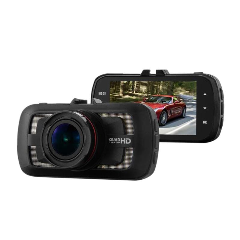 DAB205 Car DVR Camera 3.0 inch LCD Screen HD 1440P 178 Degree Wide Angle Viewing, Support Motion Detection / TF Card / G-Sensor / HDMI / HDR (Black)