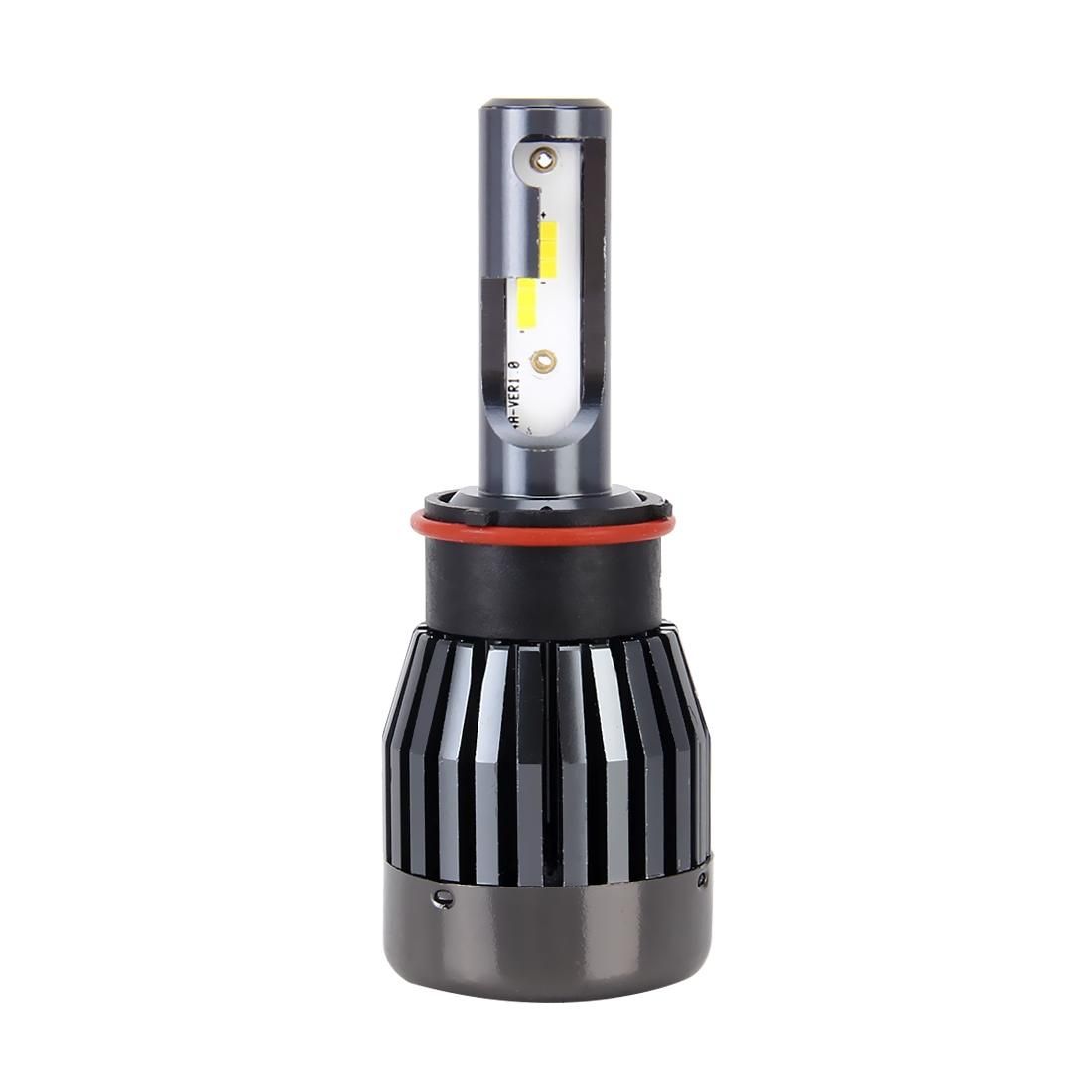 Motorcycle Headlights 30W 6000K 2100LM Bright White LED Bulbs Lamp, DC 9-36V