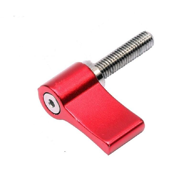 Aluminum Alloy Fixing Screw Action Camera Positioning Locking Hand Screw Accessories, Size:M5x20mm (Black)