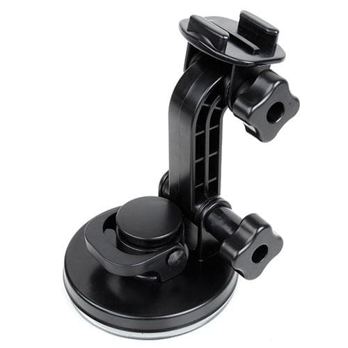 TMC Car Suction Cup Mount + Tripod Adapter + Handle Screw for GoPro Hero 4 / 3+ / 3 / 2 / 1 (Yellow)