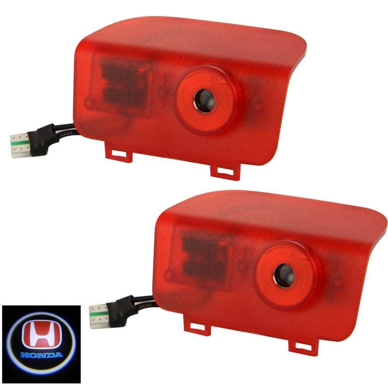 Car Door LED Laser Welcome Decorative Light for Honda Odyssey / Elysion, LED Laser Honda Logo (Red)