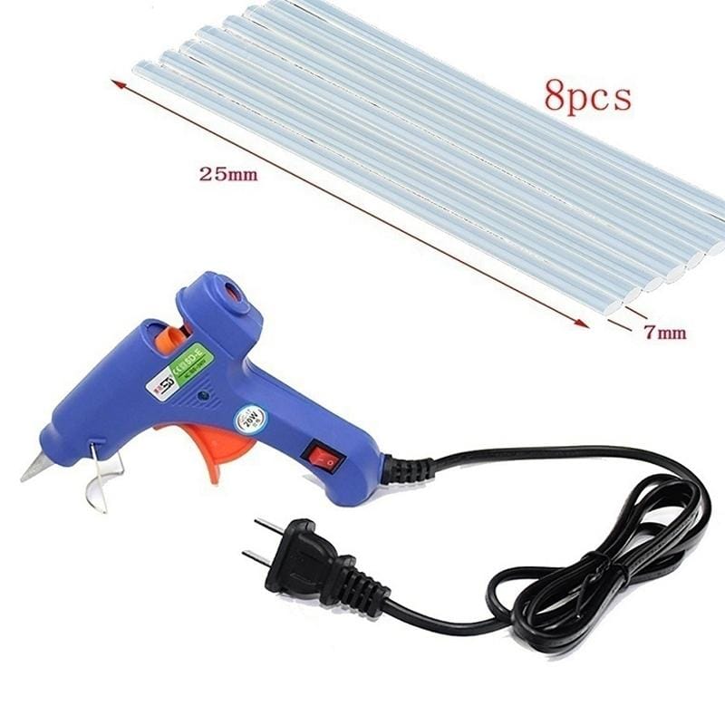 22 PCS Auto Car Body Dent Repair Tools Pulling Bridge Dent Removal Lifter Puller, with 20W Glue Gun, US Plug or EU Plug