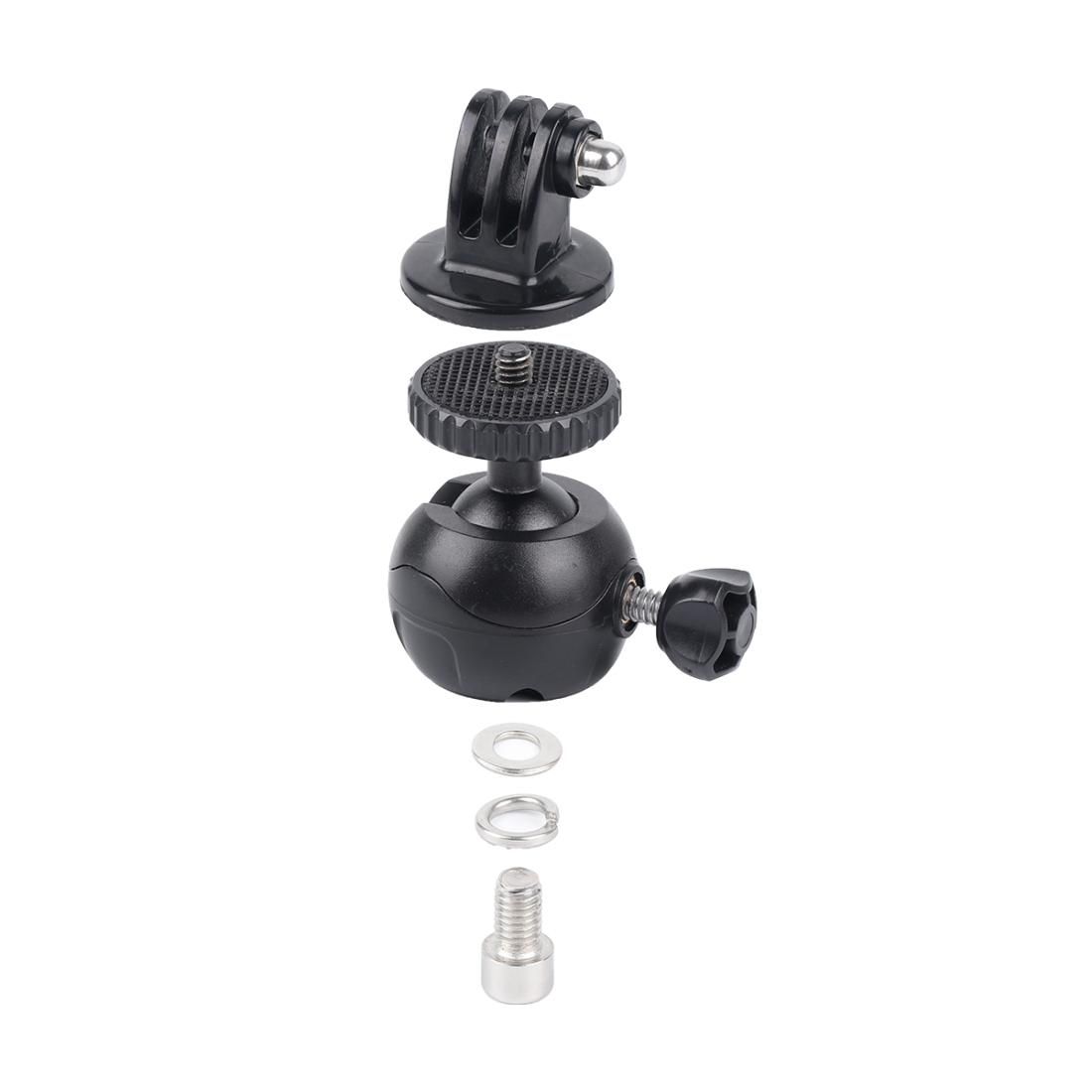 Car Suction Cup Mount Bracket for GoPro HERO9 Black / HERO8 Black /7 /6 /5 /5 Session /4 Session /4 /3+ /3 /2 /1, Xiaoyi and Other Action Cameras,Size: L (Black)