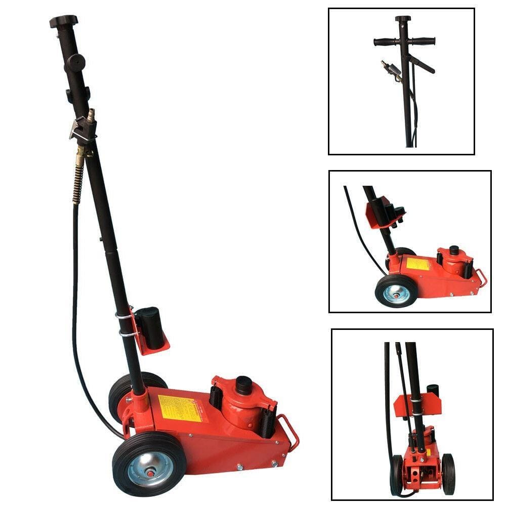 Steel Horizontal Hydraulic Jack Car Repair Tool, Bearable Weight: 22 Ton