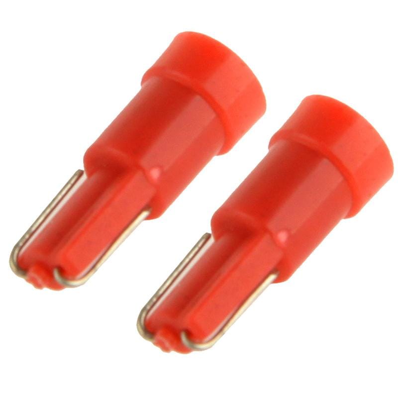 T5 Red LED 5050 SMD Car Signal Light Bulb (Style1)