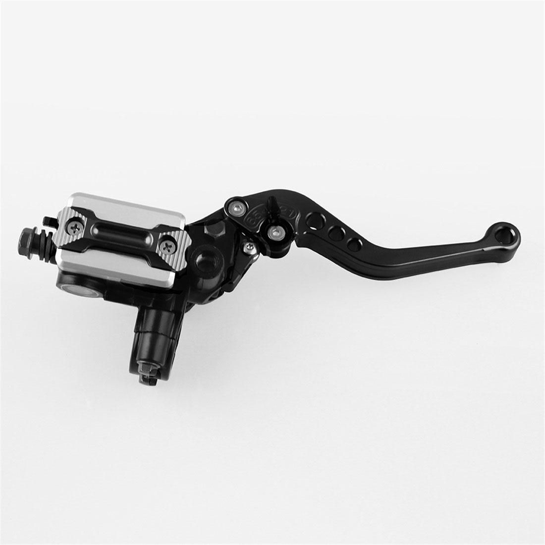 Universal Modified Motorcycle Off-road Vehicle Hand Brake Clutch Hydraulic Brake Lever (Red)