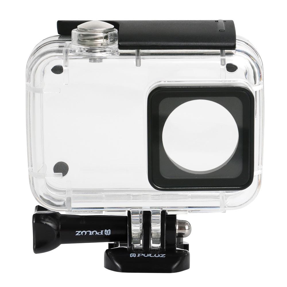 PULUZ 45m Underwater Waterproof Housing Diving Case for Xiaomi Xiaoyi II 4K Action Camera, with Buckle Basic Mount & Screw