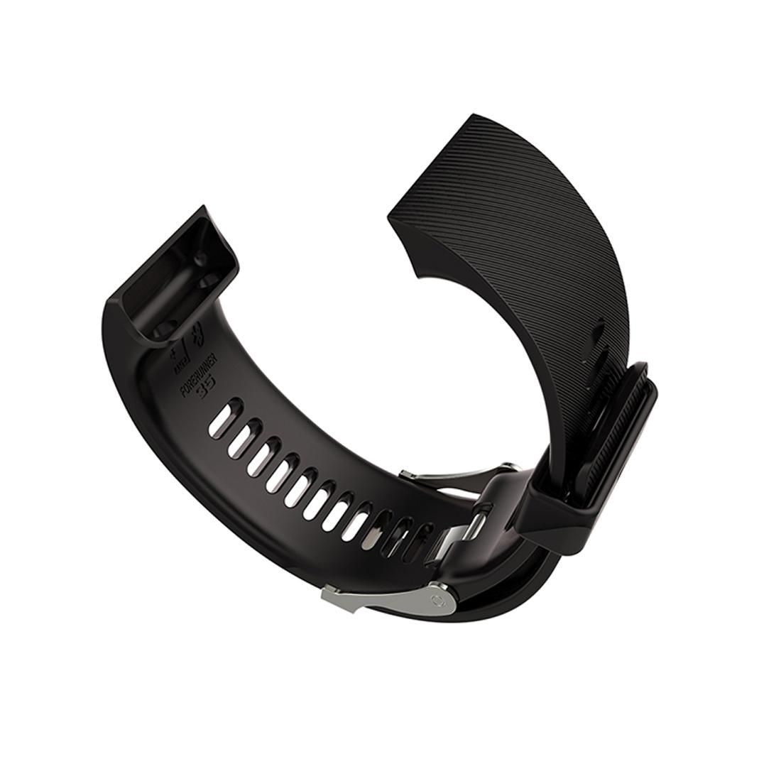 For Garmin Forerunner 30 / 35 Silicone Replacement Wrist Strap Watchband (Purple)