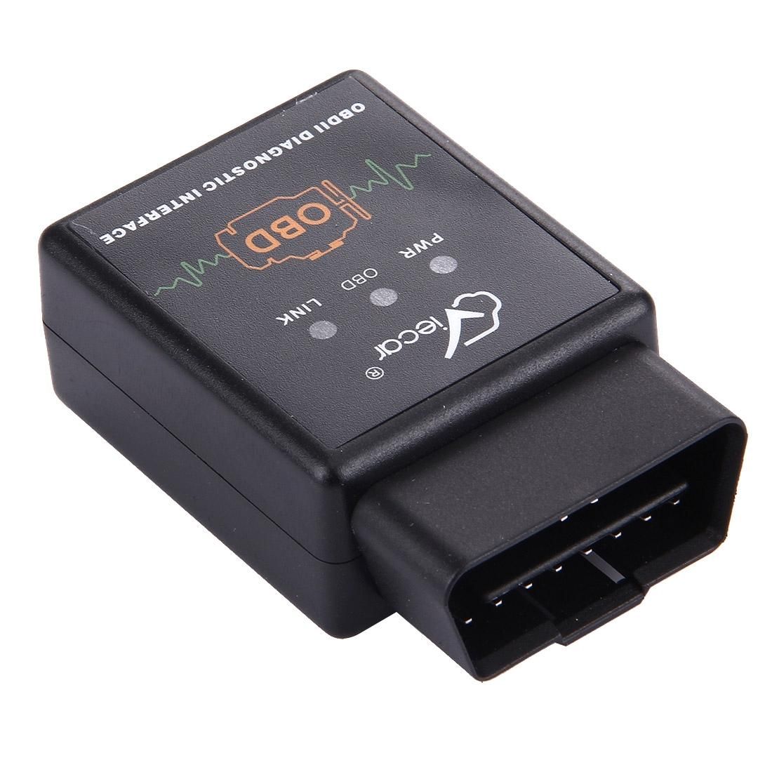 Viecar VC002-B Mini OBDII ELM327 Bluetooth Car Scanner Diagnostic Tool, Support Android / Symbian / Windows (Black)