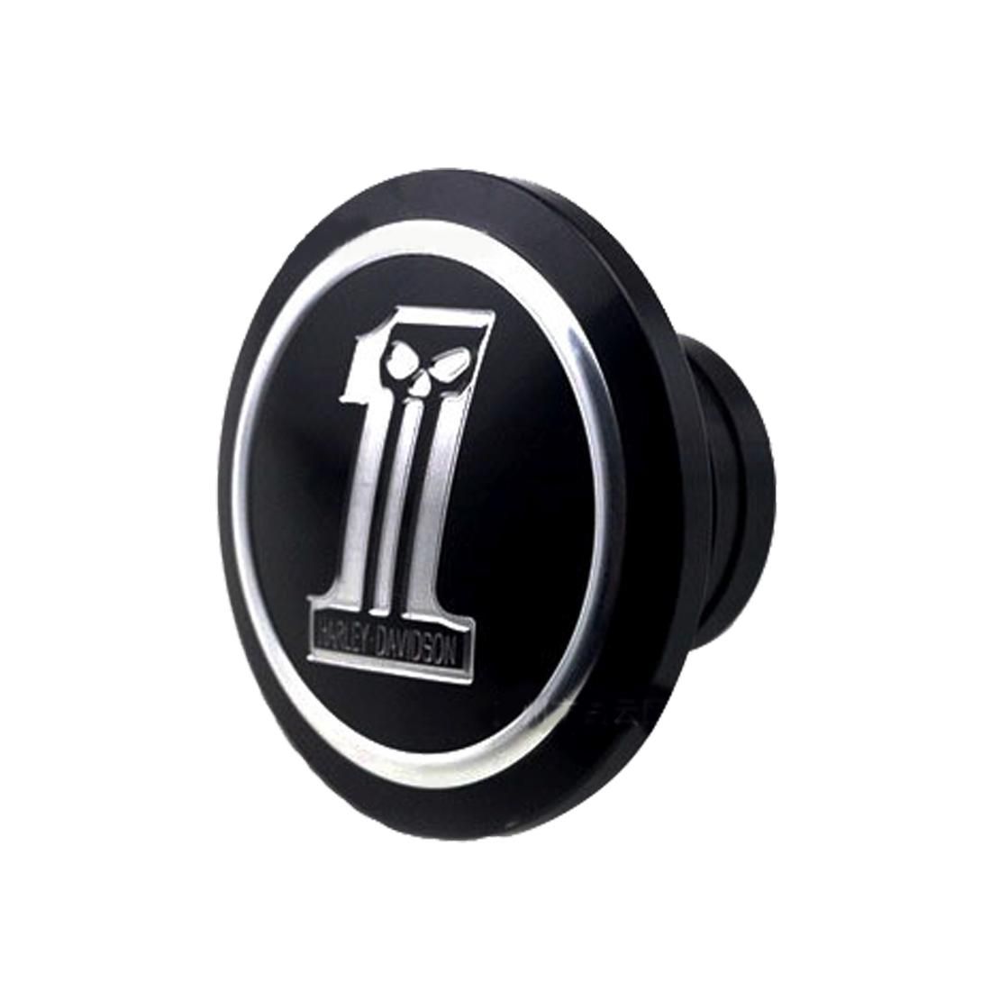 Motorcycle Metal Skull Head Number 1 Fuel Tank Cover for XL883 and XL120