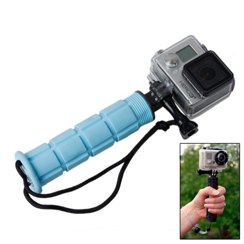 Stabilizer Grip / Self-Timer Bracket for GoPro  NEW HERO /HERO6   /5 /5 Session /4 Session /4 /3+ /3 /2 /1, Xiaoyi and Other Action Cameras, ST-100 (Blue)