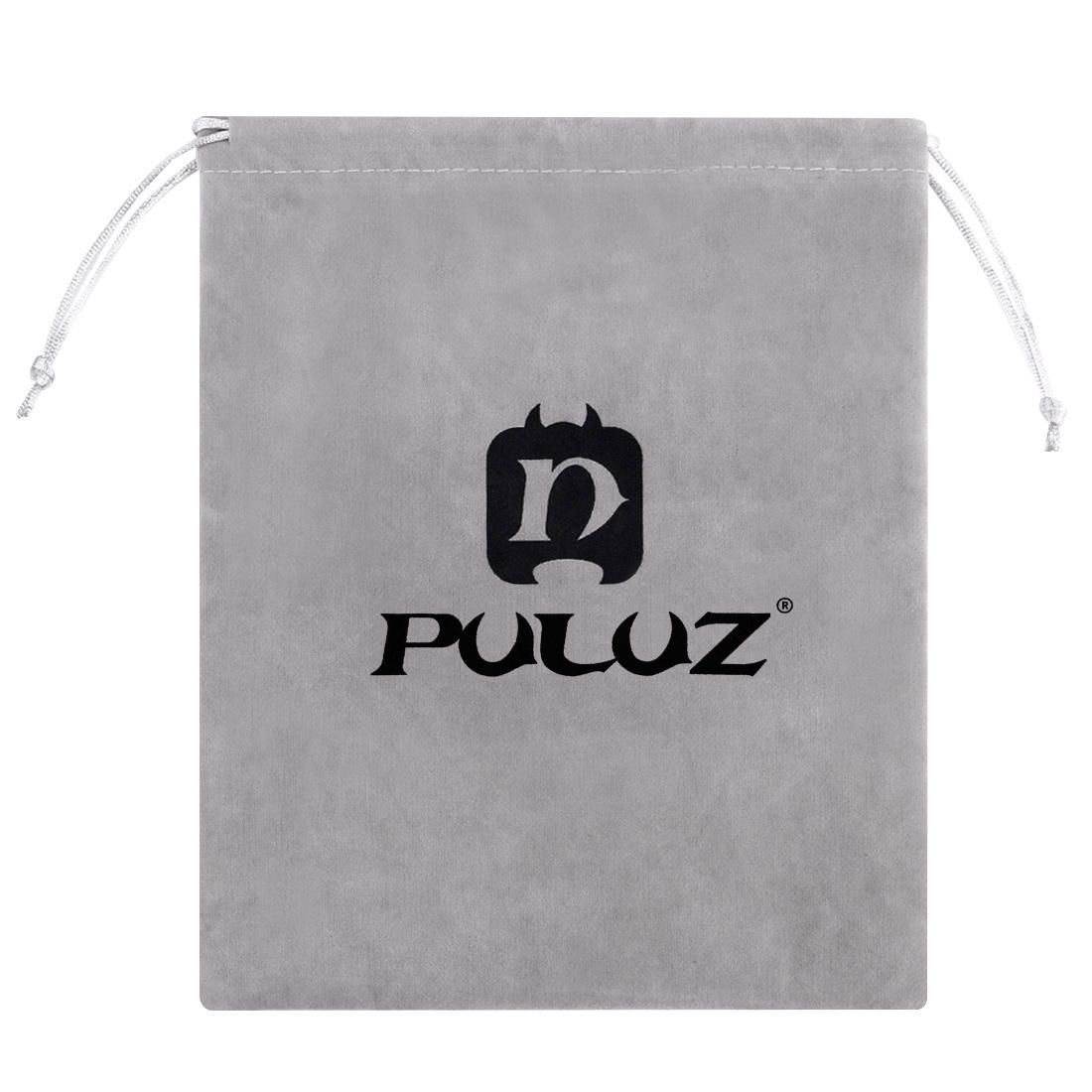 PULUZ Storage Bag with Stay Cord for GoPro HERO9 Black / HERO8 Black / HERO7 /6 /5 /5 Session /4 Session /4 /3+ /3 /2 /1, Puluz U6000 and other Sport Cameras Accessories (Grey)