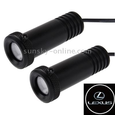 Car Door LED Laser Welcome Decorative Light, LED Laser for LEXUS Logo