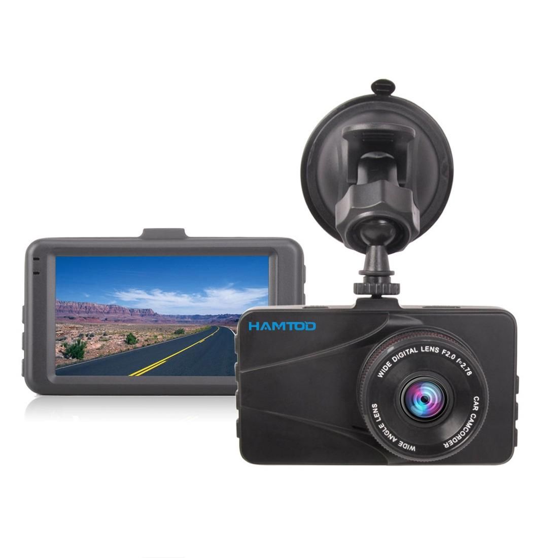 HAMTOD HQ31 3.0 inch TFT Screen 170 Degrees Wide Angle Full HD Video Car DVR, Support TF Card / Motion Detection