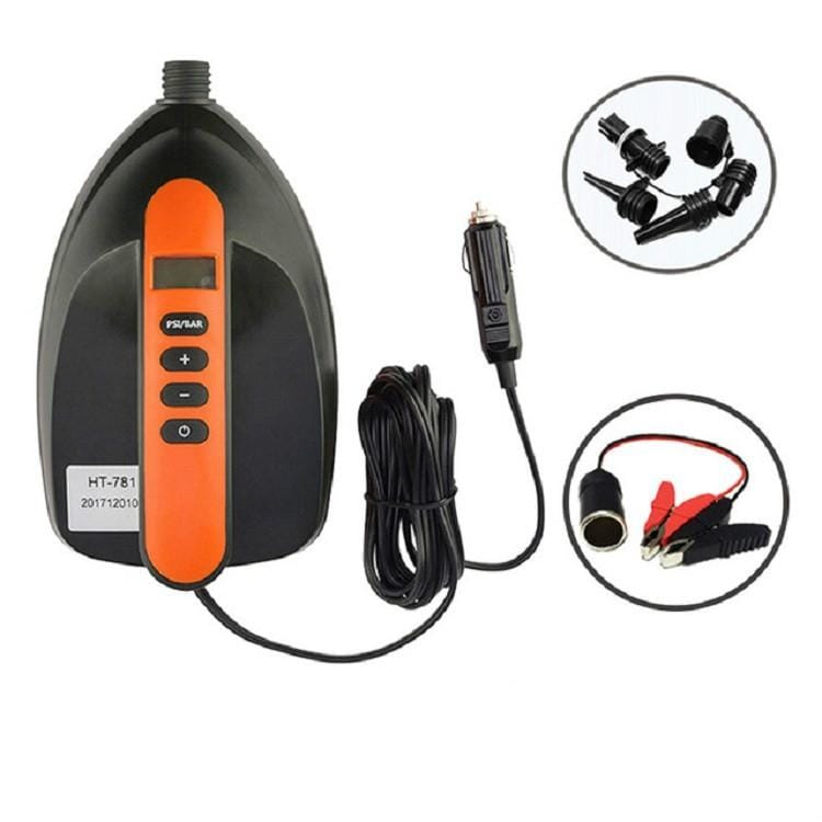 SUP Paddle Board High Pressure Electric Air Pump Kayak Rubber Boat Vehicle Air Pump, Style:781 Single Inflatable With Clip