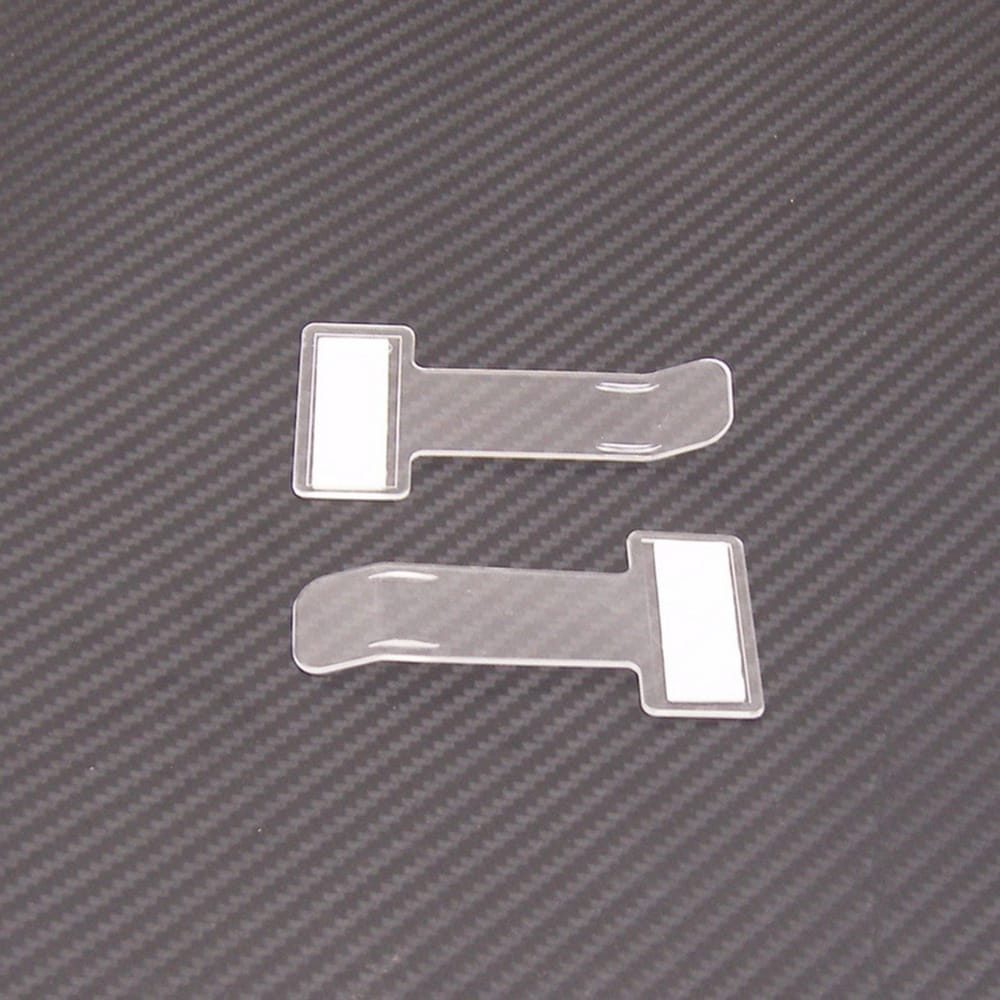 5 Pieces Transparent Car Parking Ticket Holder Clip Plastic