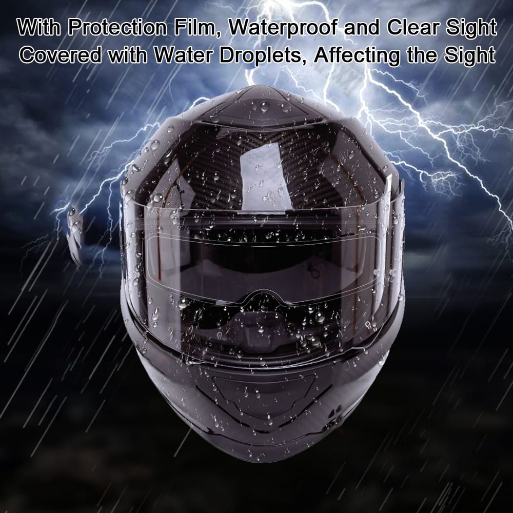 Motorcycle Helmet Waterproof Lens Film, Universal Rain and