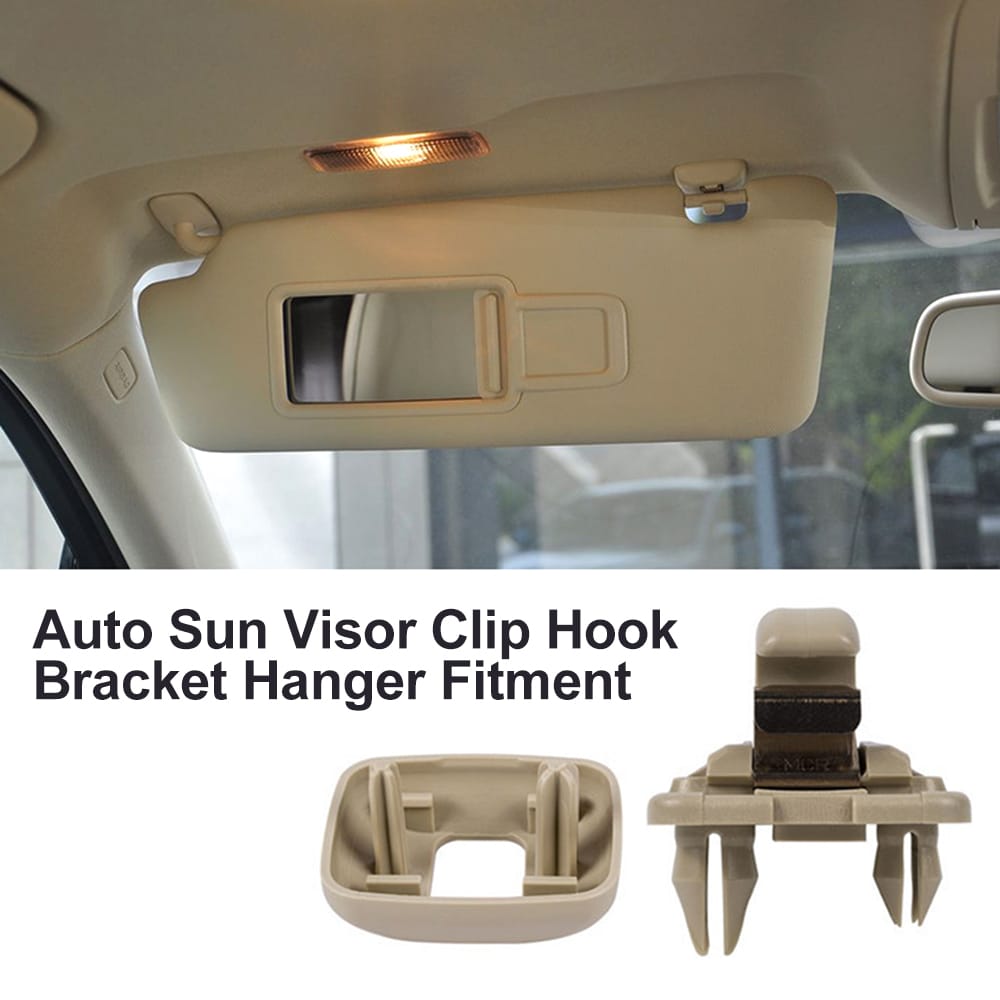 Auto Sun Visor Clip  Hook Bracket Hanger Replacement