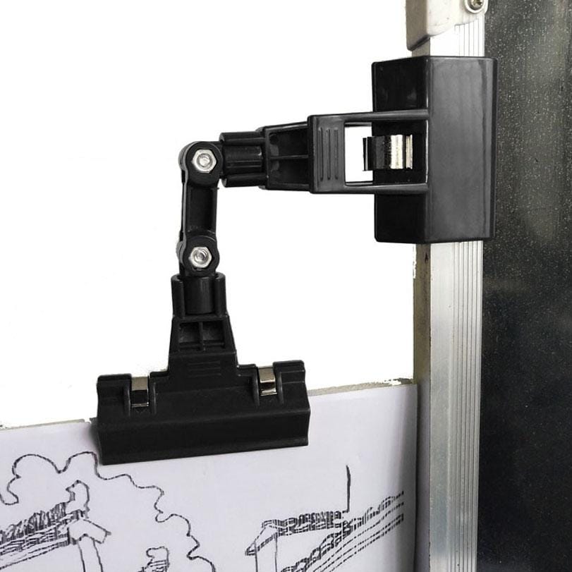 3 PCS Fine Art Painting Copy Clip Sketch Label Double Head Mechanical Clip (M-Black)
