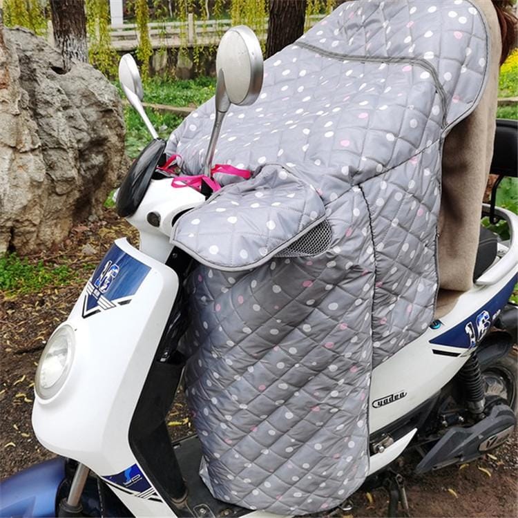 Summer Motorcycle Waterproof Windshield Covered Sunshade (Little Grey)