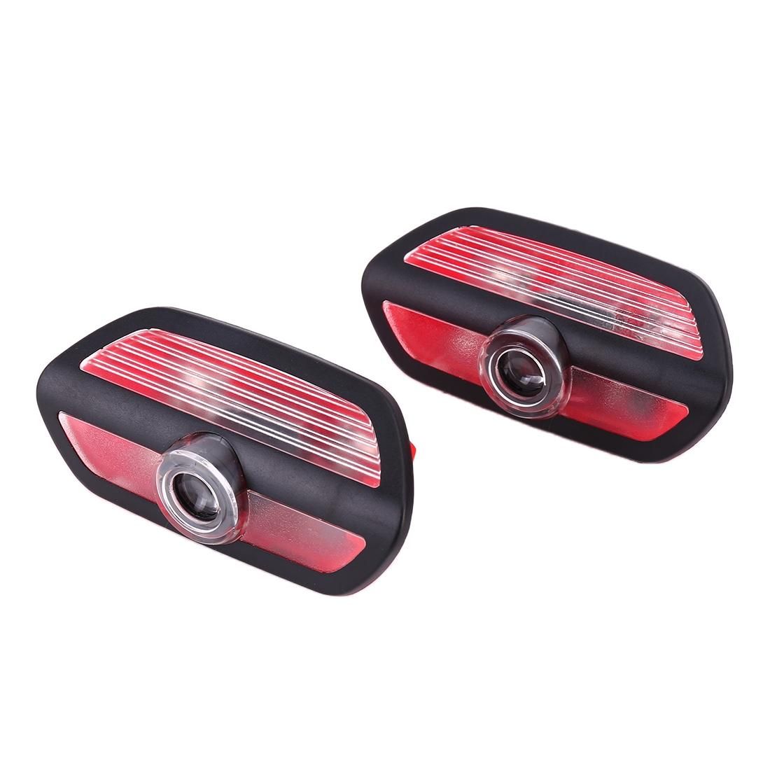 2 PCS LED Car Door Welcome Logo Car Brand Shadow Lights for Mercedes Benz / Mabach