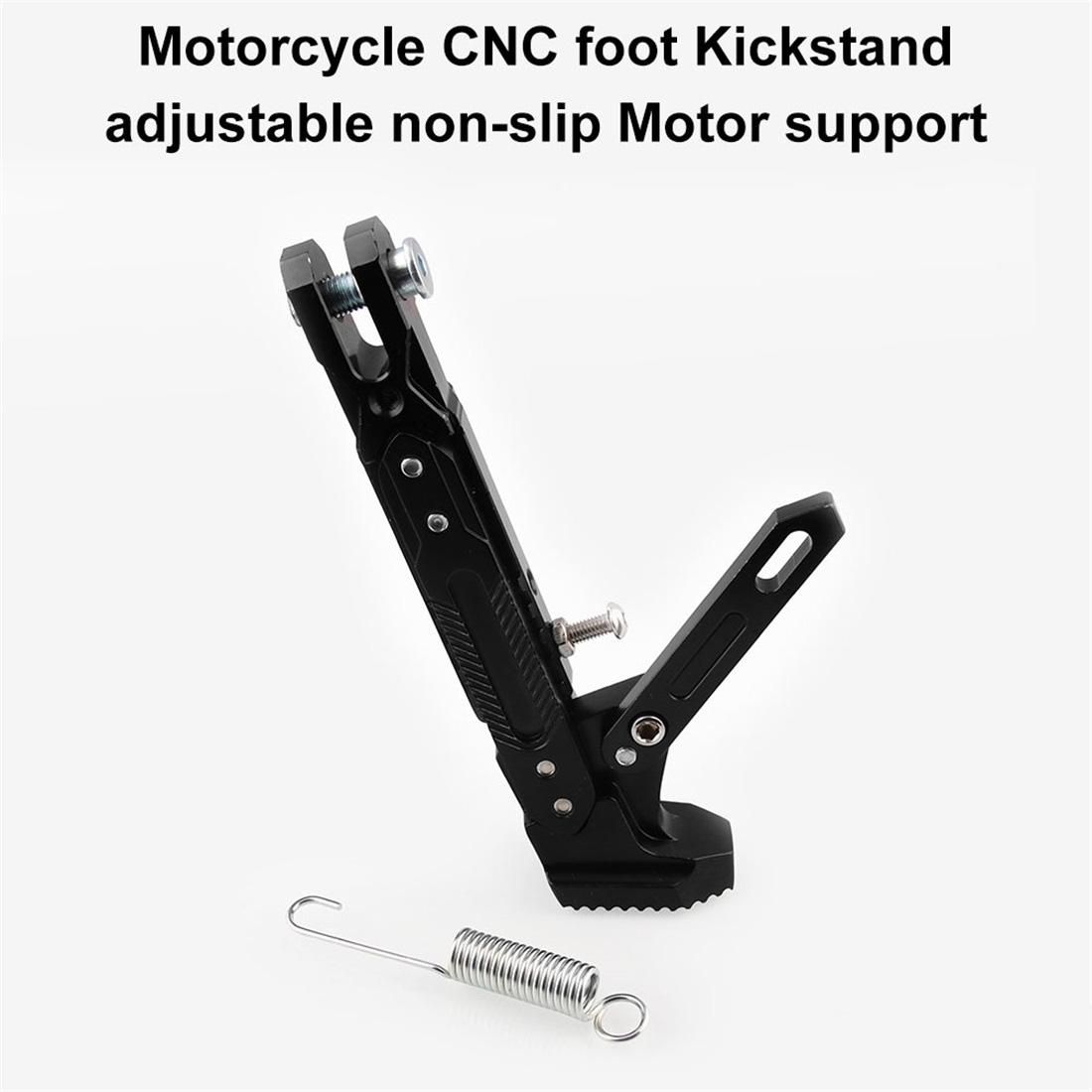 Motorcycle Adjustable Non-slip Parking Scaffold Foot Kickstand (Style1)