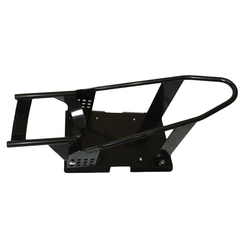 Adjustable Steel Motorcycle Front Wheel Chock for 17-21 inch Motorcycle Front Wheels (Black)