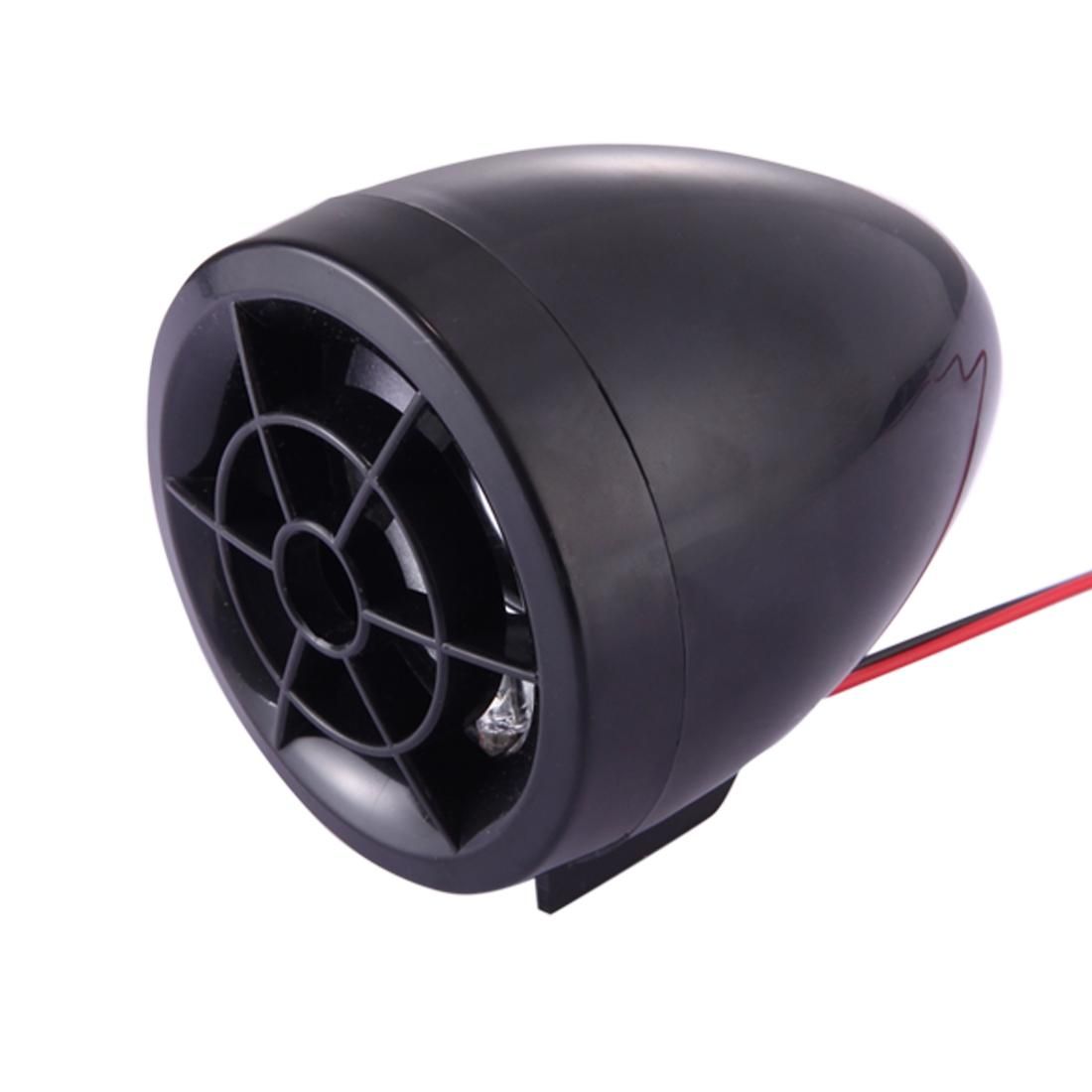 Motorcycle Anti-theft Digital MP3 with 2.5 inch Speaker, FM Radio & Remote Control, Support SD Card & USB Flash Disk (Black)