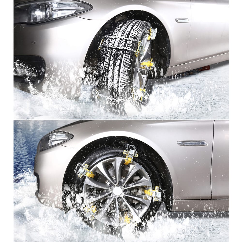 Snow Tire Chains for Car Truck SUV Anti-Skid Emergency - M