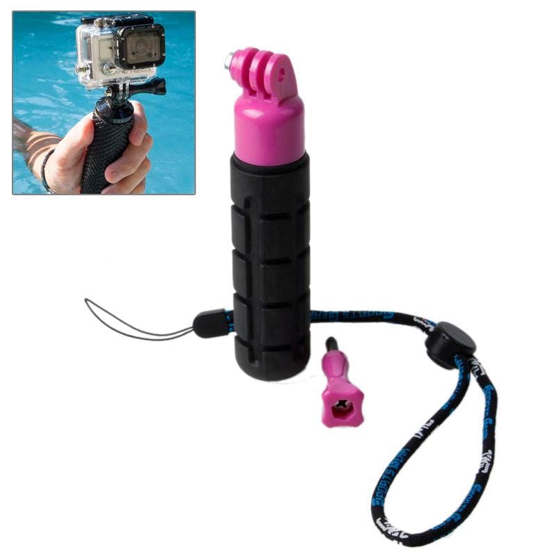 TMC HR203 Grenade Light Weight Grip for GoPro  NEW HERO /HERO6   /5 /5 Session /4 Session /4 /3+ /3 /2 /1, Xiaoyi and Other Action Cameras, HR203 (Magenta)