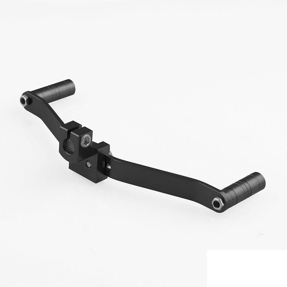 MB-SK001 Motorcycles Quick Throw Shifter Aluminum Double-headed Shift Lever (Black)