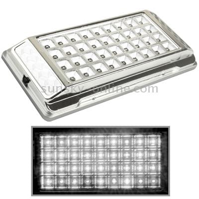 White Interior 36 LED Roof Light for Vehicle (Silver)