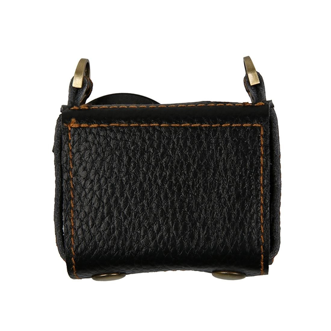 For GoPro HERO4 Litchi Texture Genuine Leather Protective Case with Sling (Brown)