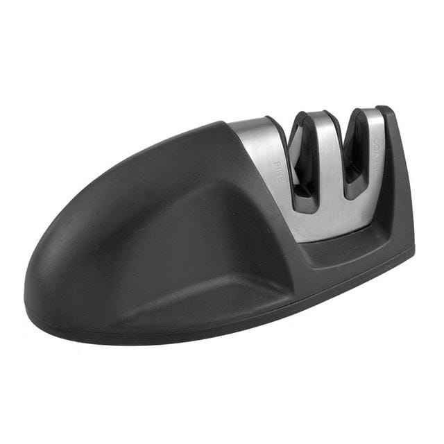2 PCS Multifunctional Fast Sharpening Stone For Household Two-Stage Sharpener (Black)