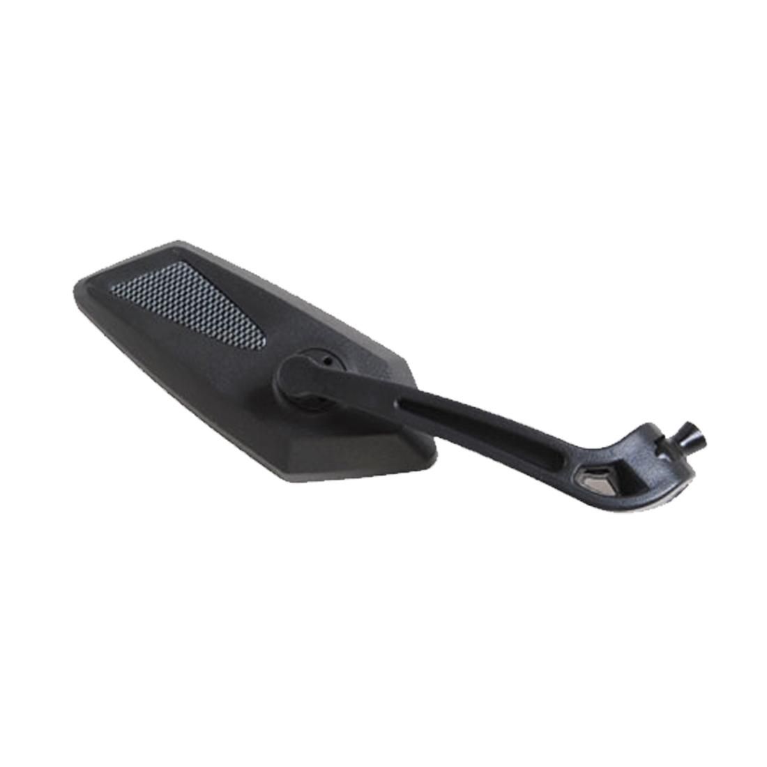2 PCS Motorcycle Universal ABS Shell Holder KOSO Rhombus Shape Rear VIew Mirror