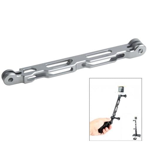TMC CNC Aluminum Extender for GoPro Hero 4 / 3+ / 3, Length: 16cm (Silver)