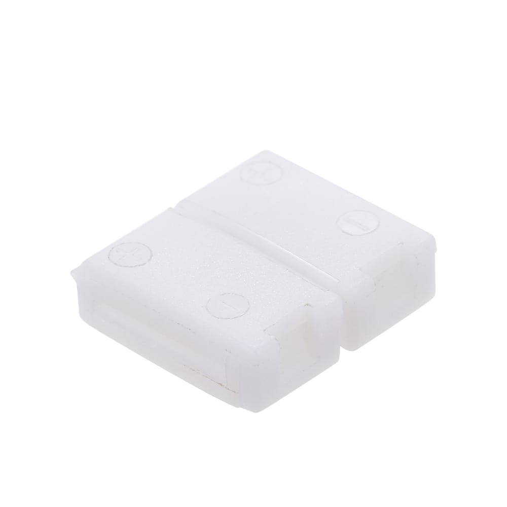 4 Pins RGB LED Strip Connector Quick Splitter 10 Pack White - 10 pcs