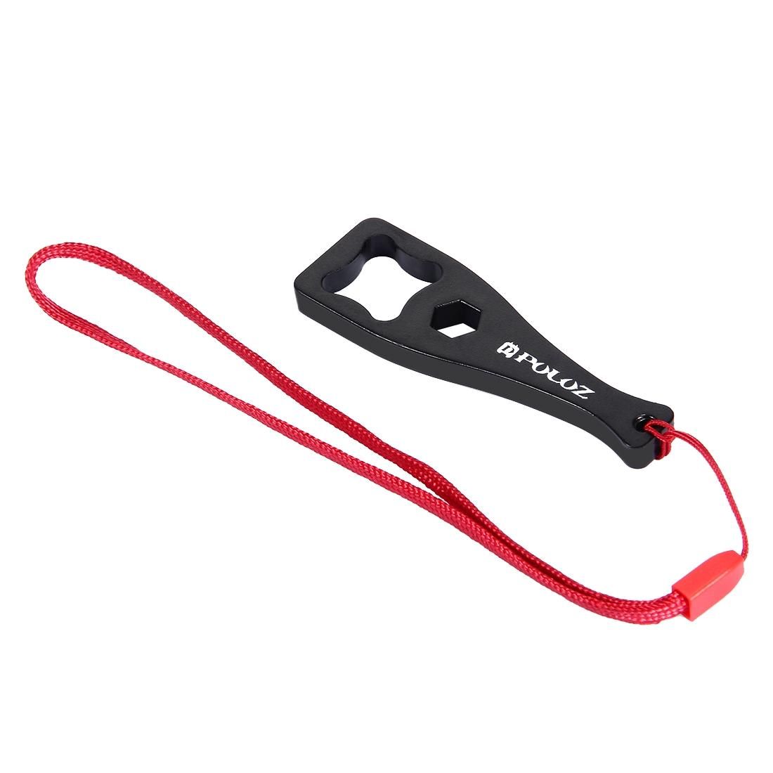 PULUZ Plastic Thumbscrew Wrench Spanner with Lanyard for GoPro HERO9 Black / HERO8 Black / HERO7 /6 /5 /5 Session /4 Session /4 /3+ /3 /2 /1, Xiaoyi and Other Action Cameras