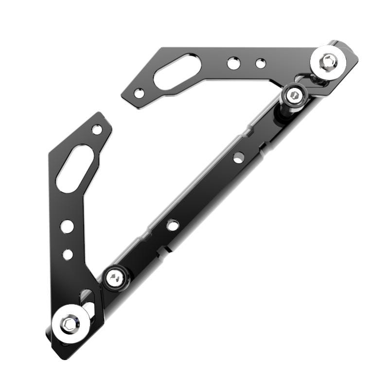 Motorcycle Modified GPS Navigation Mobile Phone Bracket Balance Bar Fixed for Kymco Downtown 300i 350i (Red)