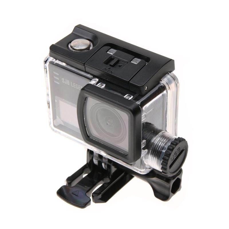 Waterproof Housing Protective Case for SJCAM SJ6 LEGEND with Car Charger Cable & Buckle Basic Mount & Screw