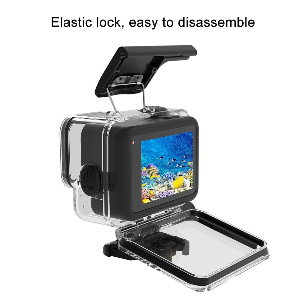 PULUZ 60m Underwater Depth Diving Case Waterproof Camera Housing with Soft Button for GoPro HERO8 Black