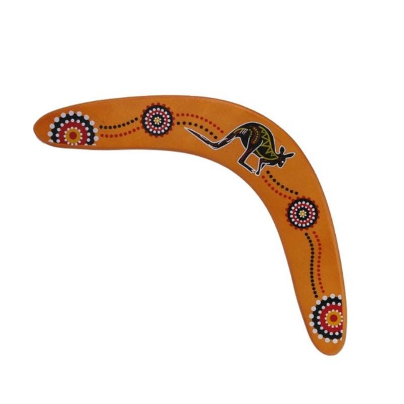 V-shaped Wooden Outdoor Sports Boomerang Toy