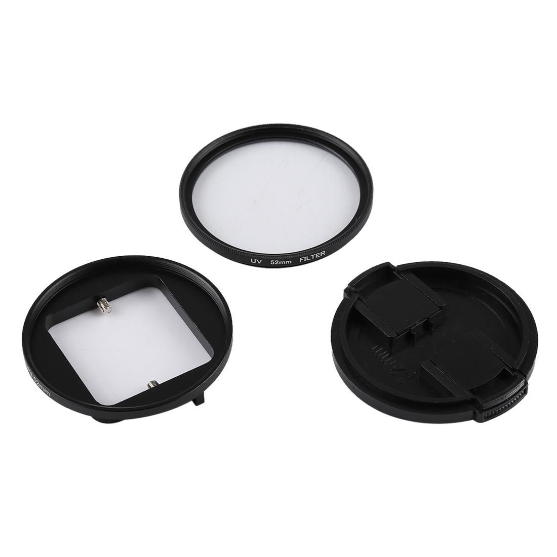 7 in 1 for Xiaomi Xiaoyi Yi II 4K Sport Action Camera Proffesional 52mm Adapter Ring + 52mm UV Filter + 52mm CPL Filter + 52mm ND2 + 52mm Diving Filter Red + 52mm Diving Filter Yellow + 52mm Diving Filter Magenta