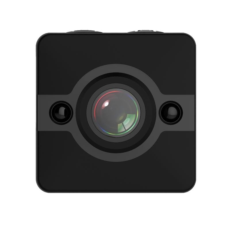 SQ12 Full HD 1080P Mini Camcorder Action Camera with Waterproof Housing Case, 155 Degrees Wide Angle, Support Night Vision / Motion Detection (Black)