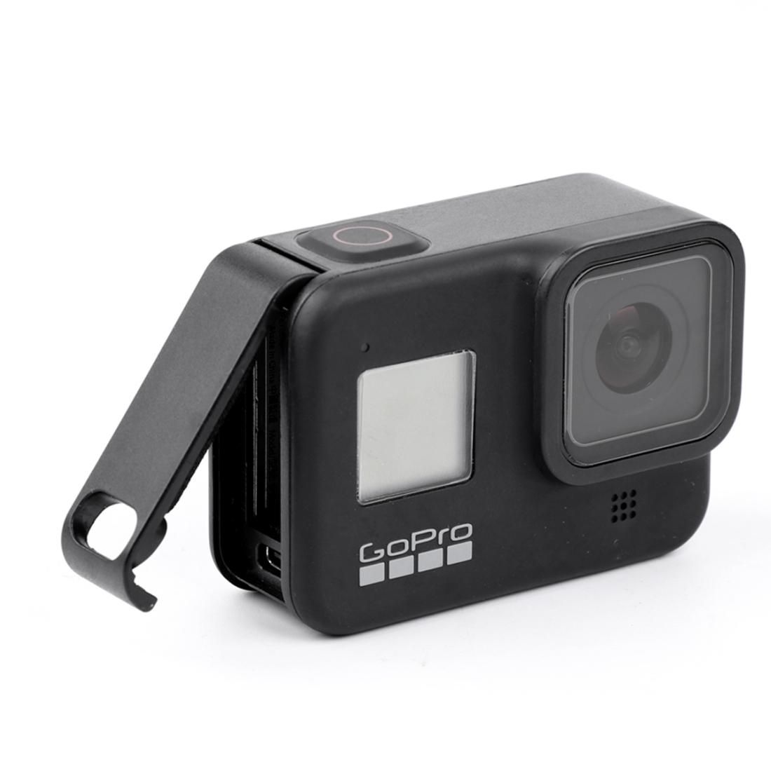 Sports Camera Rechargeable Battery Replacement Cover Side Cover for GoPro HERO8