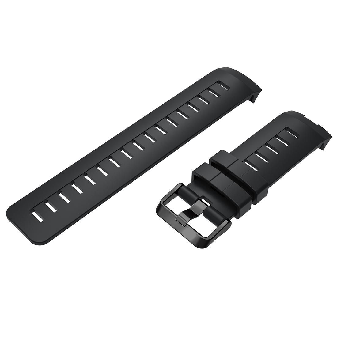For Suunto Ambit3 Vertical Silicone Watch Bands, Width: 24mm (White)