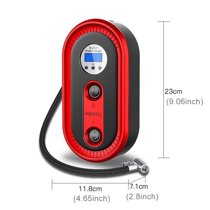 DC12V 120W Portable Digital  Display Air Pump Tire Inflator Car Tire Pump Inflatable Pump
