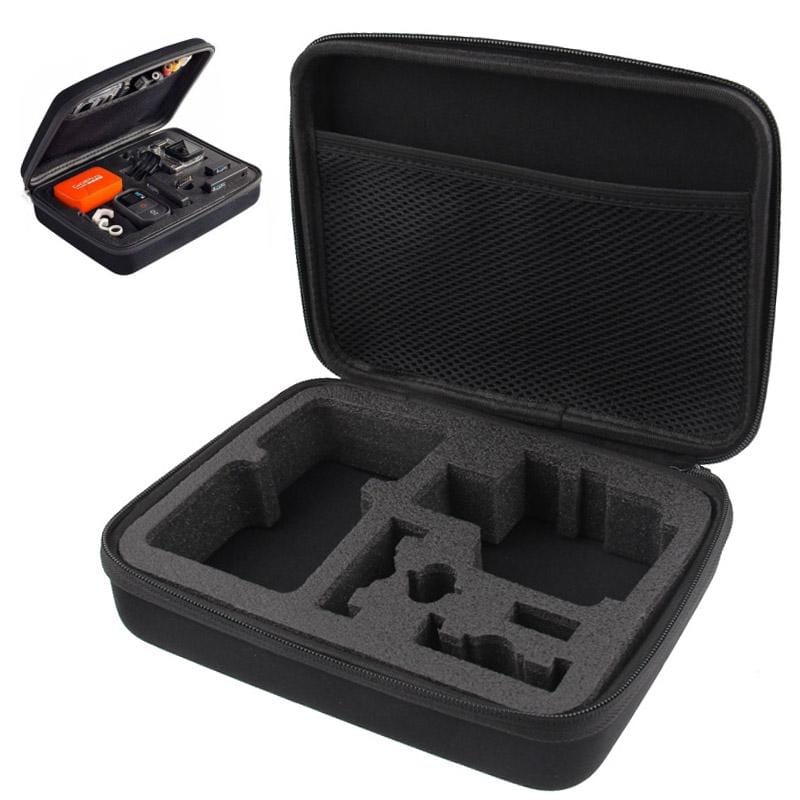 Shockproof Waterproof EVA Portable Case for Xiaoyi, Size: 22.5cm x 17.5cm x 6.7cm (Black)