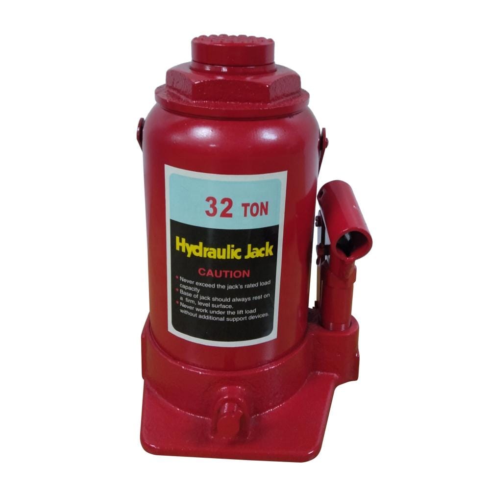 Steel Hydraulic Bottle Jack Car Repair Tool, Bearable Weight: 32 Ton