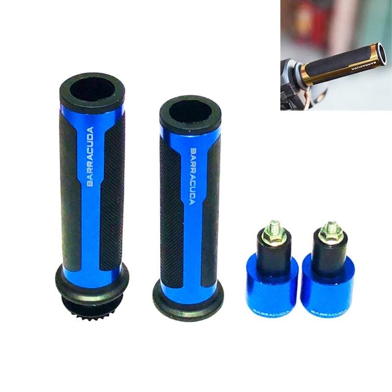 Motorcycle Modification Accessories Hand Grip Cover Handlebar Set (Blue)